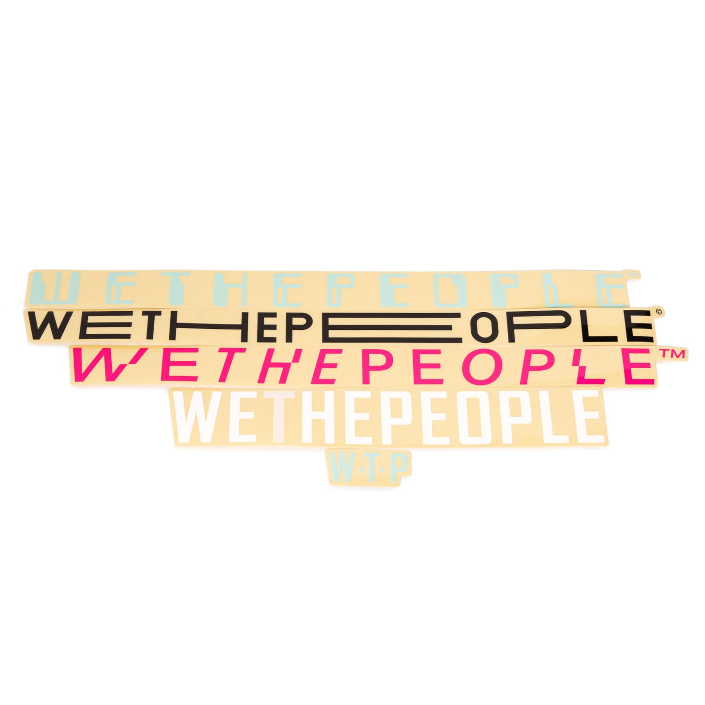 Wethepeople 4BIG Stickerpack