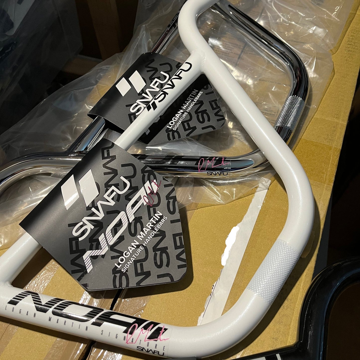 Snafu Noa 9,25" Logan Martin Lenker / Handlebars White