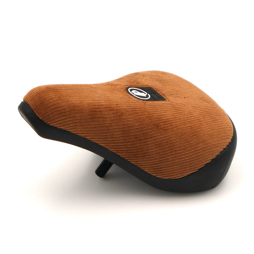 Fourpegsbmx Flatland V3 Corduroy Pivotal Sattel / Seat Brown
