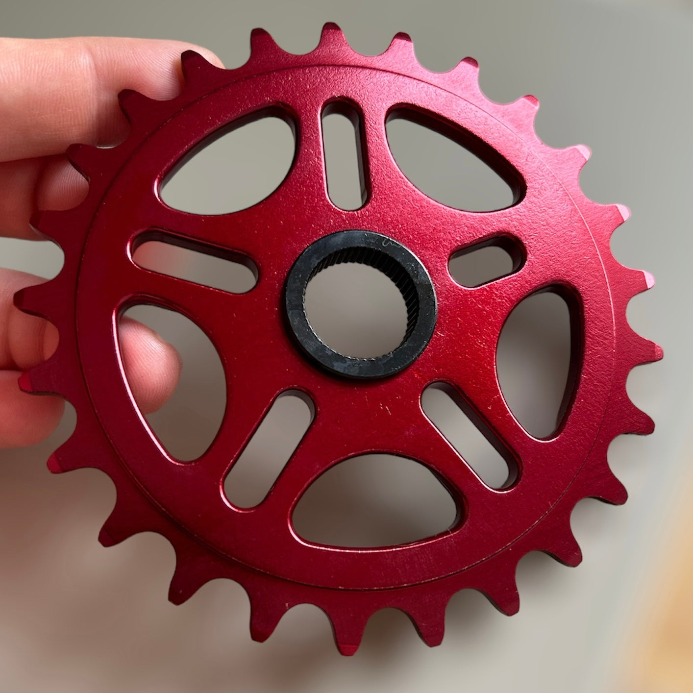 Profile Racing Spline Drive 19mm Kettenblatt / Sprocket 25T Red