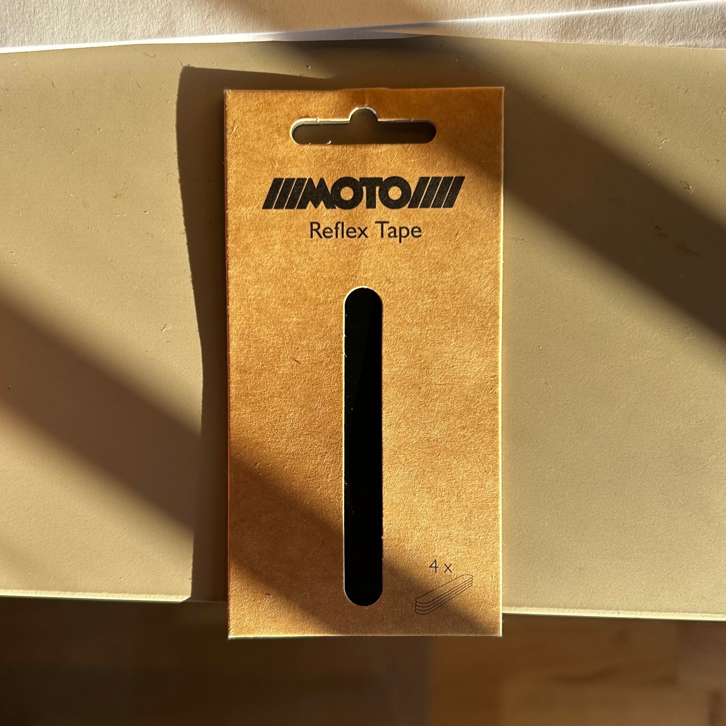 Moto Pedal Reflective Stickers Black