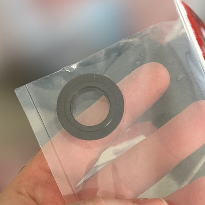 Profile Racing Male 14mm Non Drive Side Black Konus Spacer / Cone Spacer