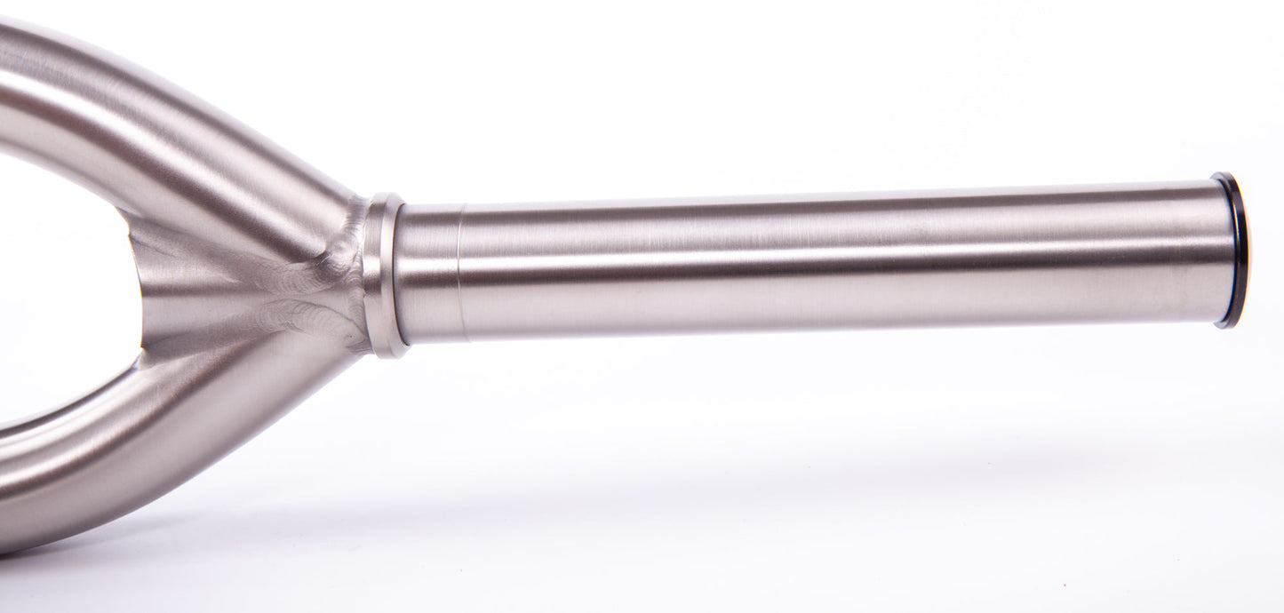 Far East Cycles Turbo Zero BM Titanium Gabel / Forks Raw