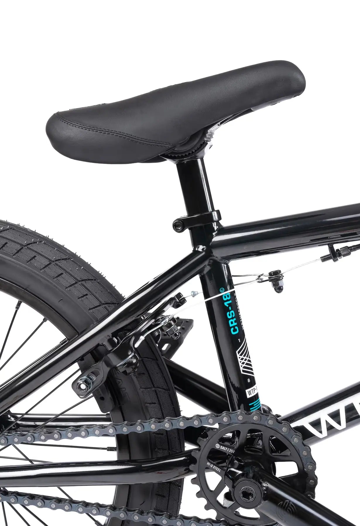 Wethepeople CRS FS 18" RHD Komplettrad Gloss Black