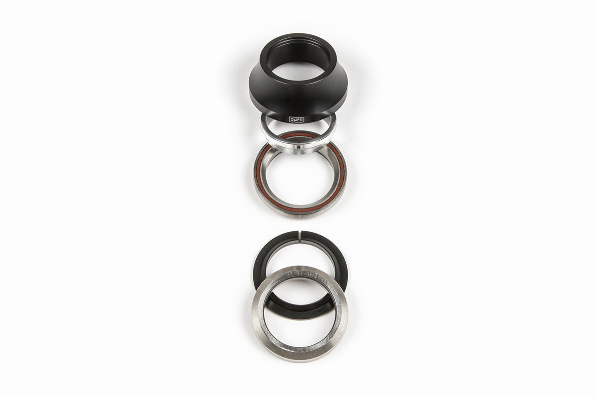 BSD Highriser Integrated Steuersatz / Headset Black