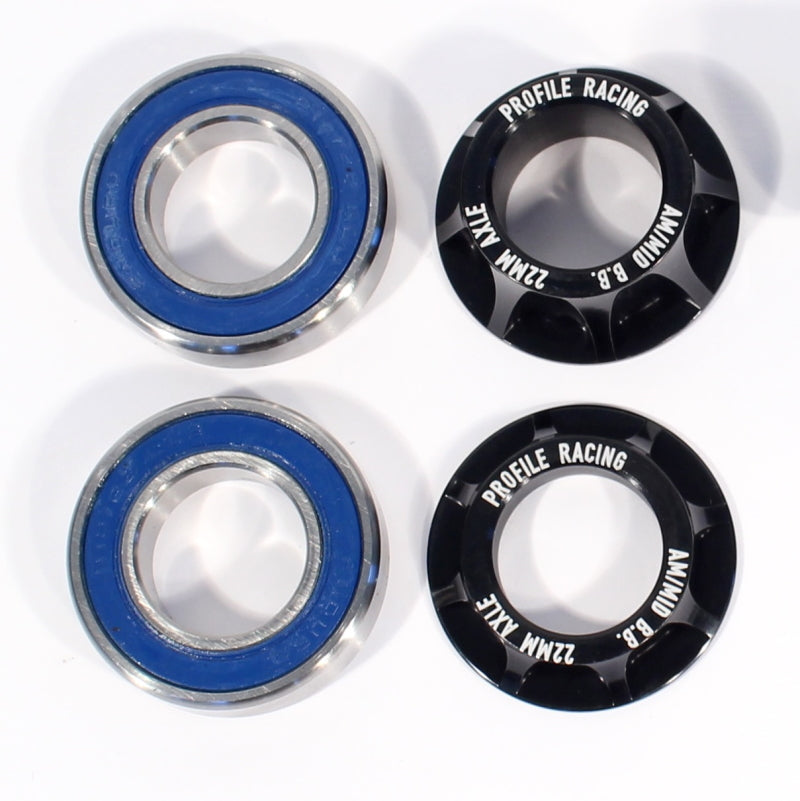 Profile Racing Mid Innenlager / Bottom Bracket 22mm Black