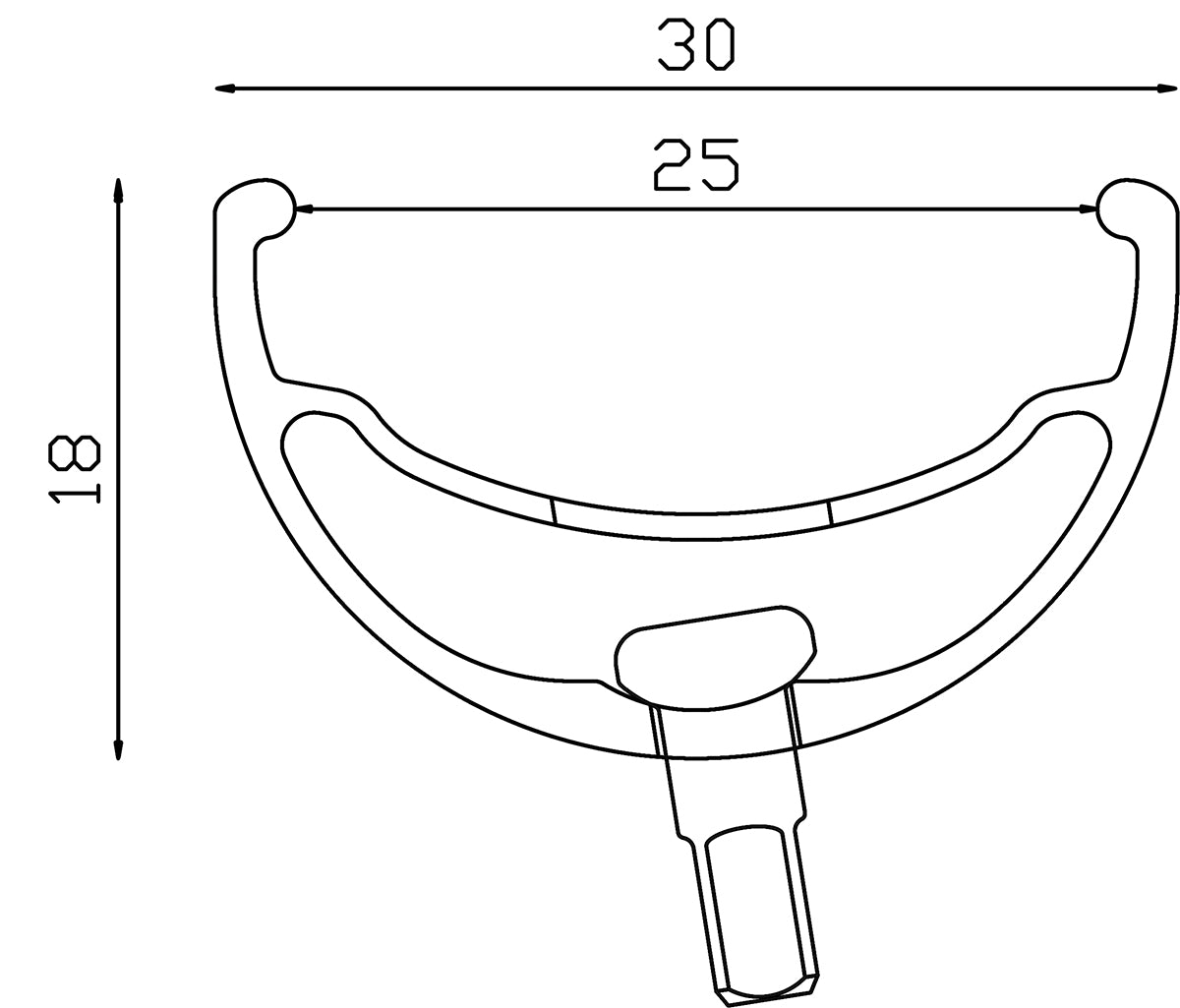 Alienation Deviant Felge / Rim Black