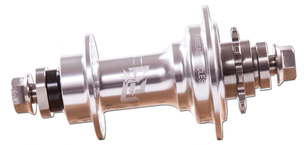 Far East Cycles Titanium Freecoaster Nabe / Hub Polished 10mm