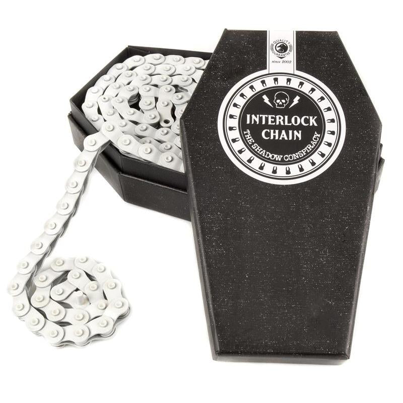Shadow Interlock V2 Kette / Chain White