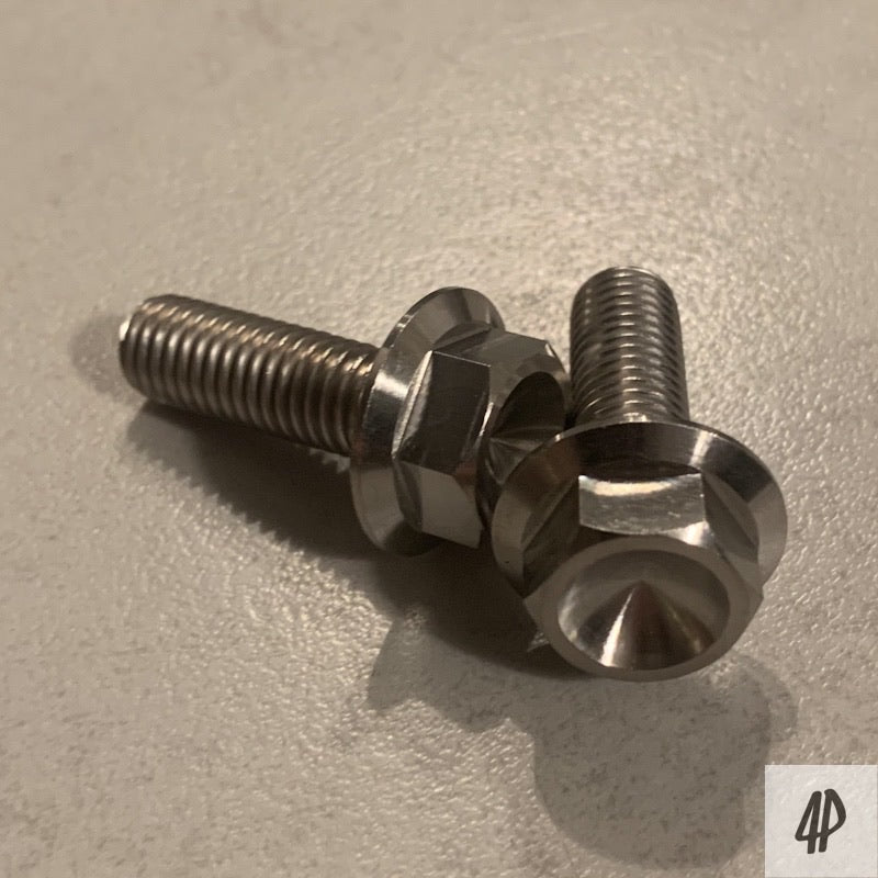 Far East Cycles 10mm Titanium Female Schraube / Bolts
