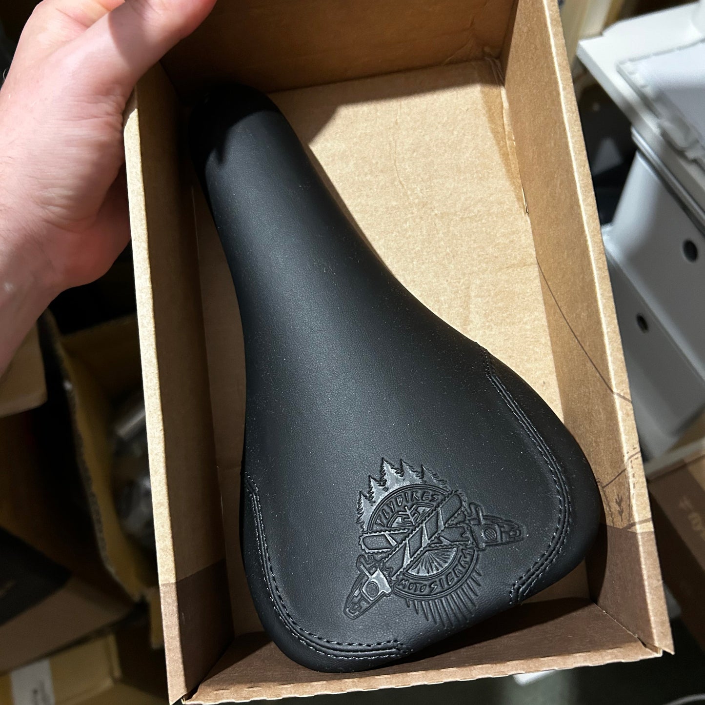 Flybikes Motosierra Rail Sattel / Seat Black