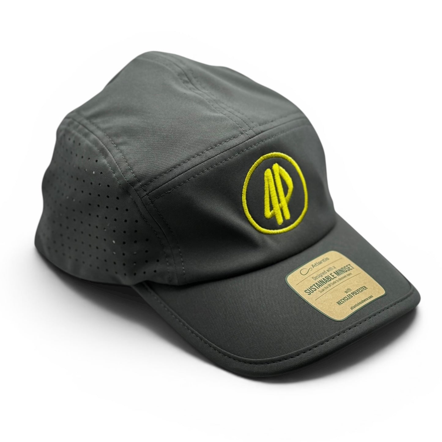 Fourpegsbmx 4P Circle Sports Light Kappe / Cap Grey/Yellow