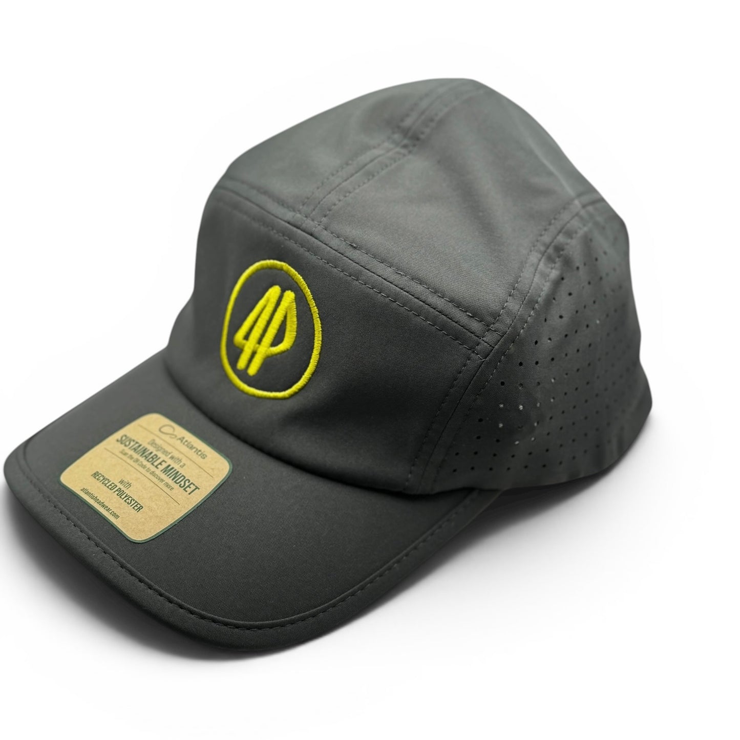 Fourpegsbmx 4P Circle Sports Light Kappe / Cap Grey/Yellow