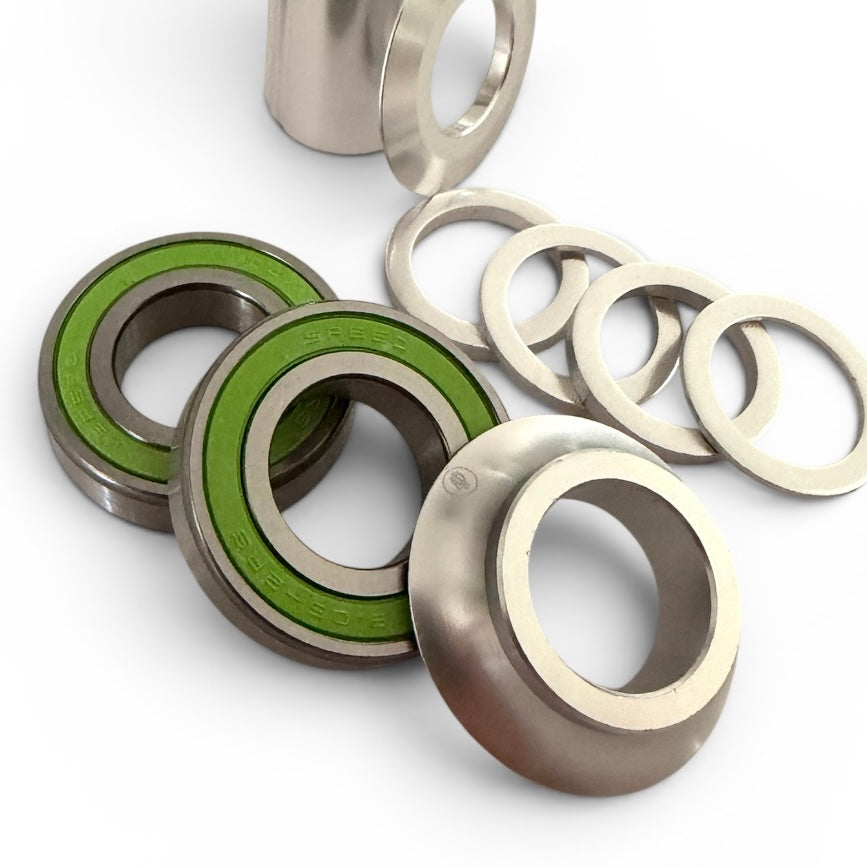 Fourpegsbmx Spanish Innenlager / Bottom Bracket 19mm Polished