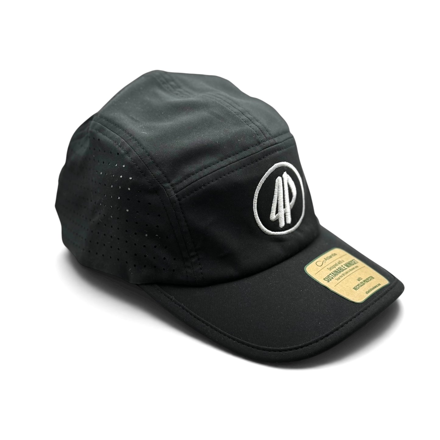 Fourpegsbmx 4P Circle Sports Light Kappe / Cap Black/White