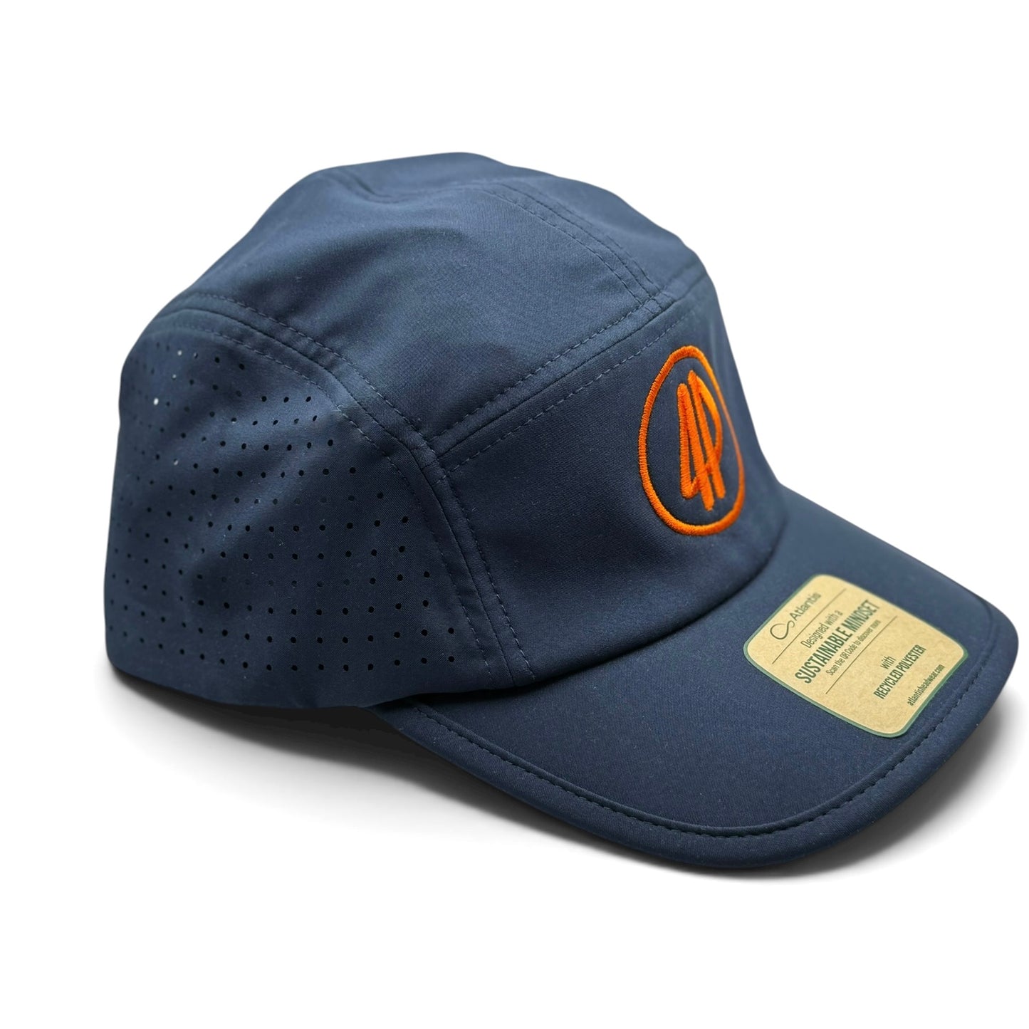 Fourpegsbmx 4P Circle Sports Light Kappe / Cap Blue/Orange