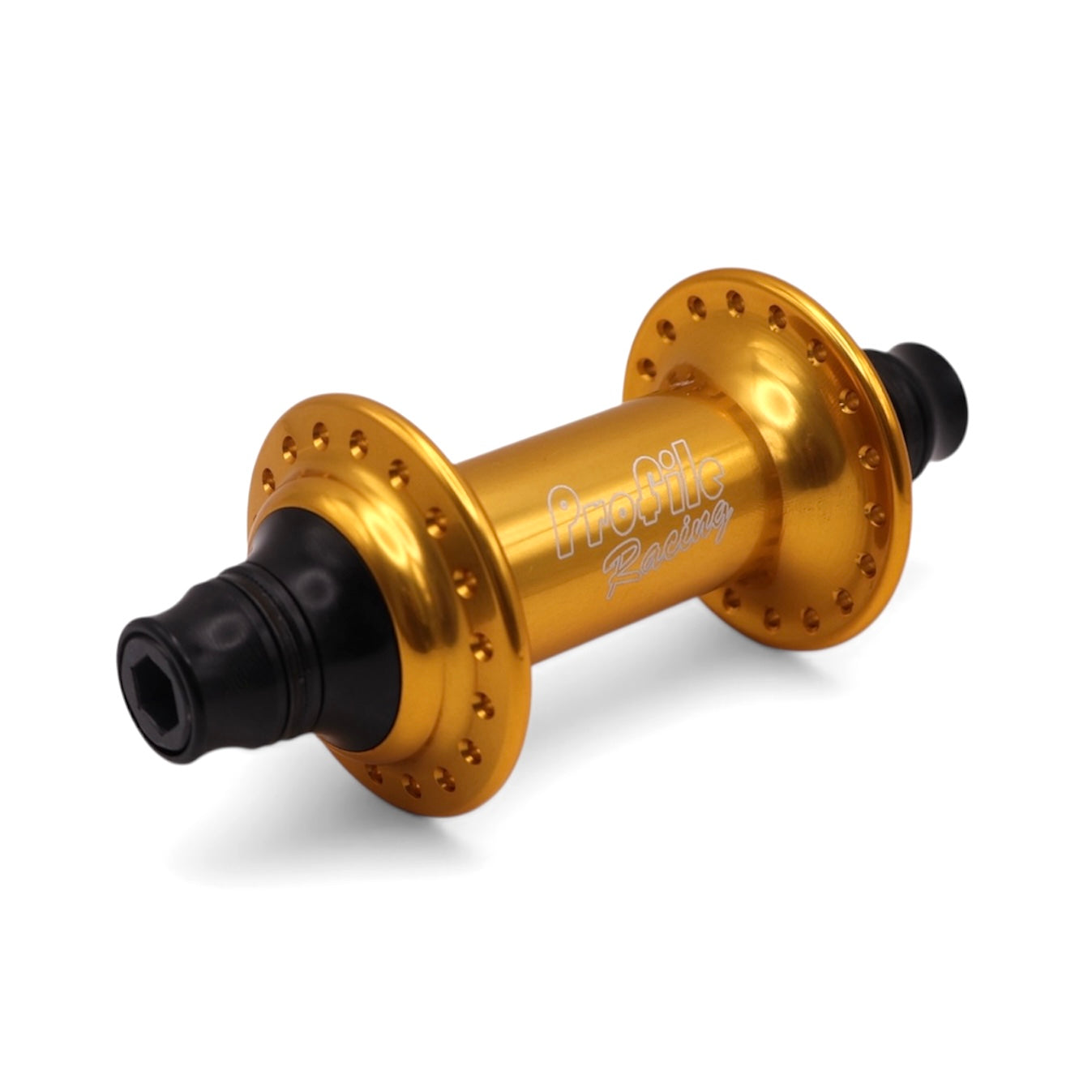 Profile Racing Elite Vorderradnabe / Front Hub Gold