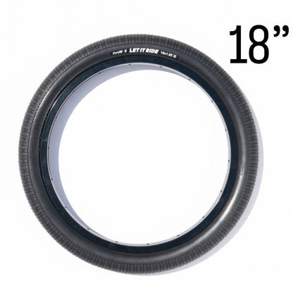 Nous Let It Ride 18” Kids Wire Reifen / Tire Black