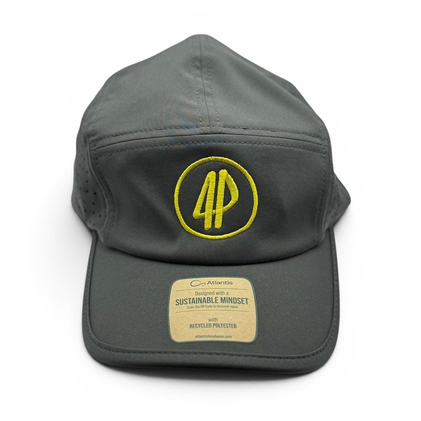 Fourpegsbmx 4P Circle Sports Light Kappe / Cap Grey/Yellow