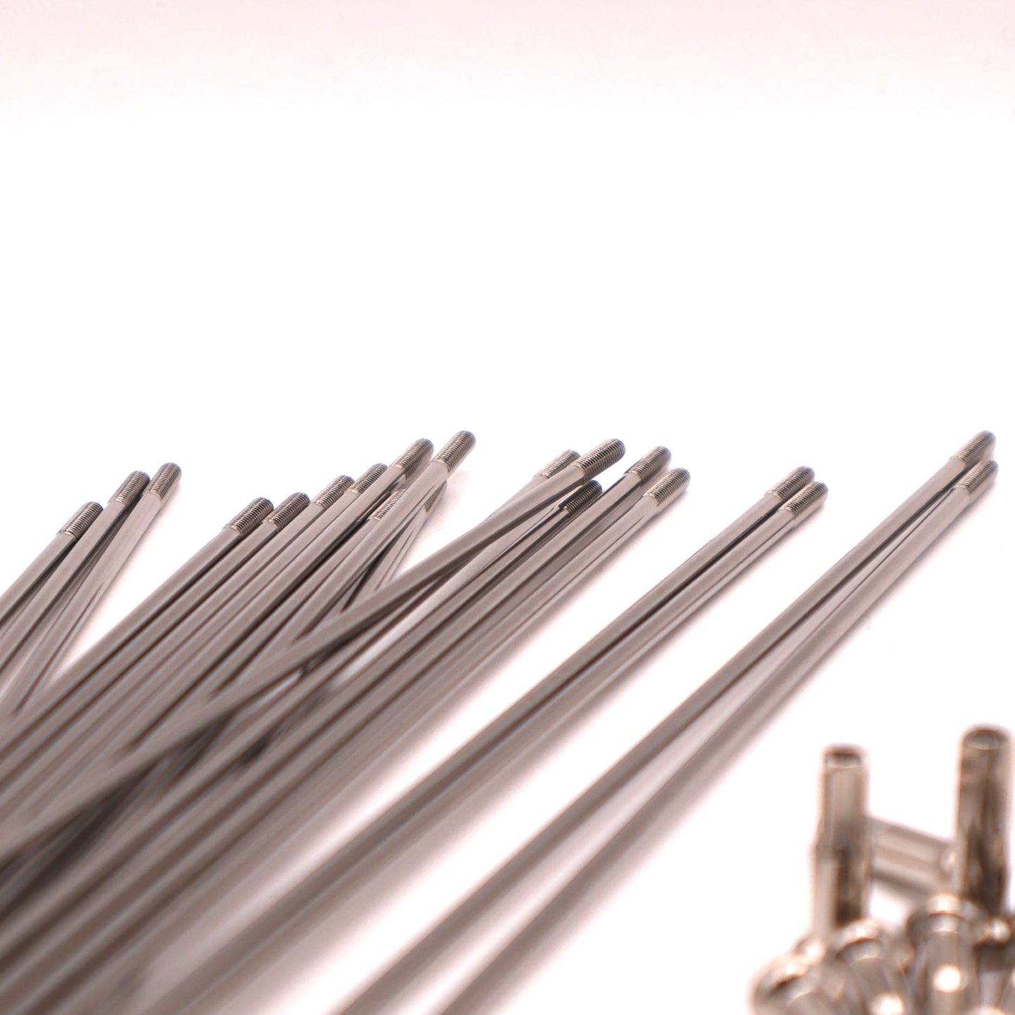 Fourpegsbmx Twenties Speichen / Spokes Polished Silver