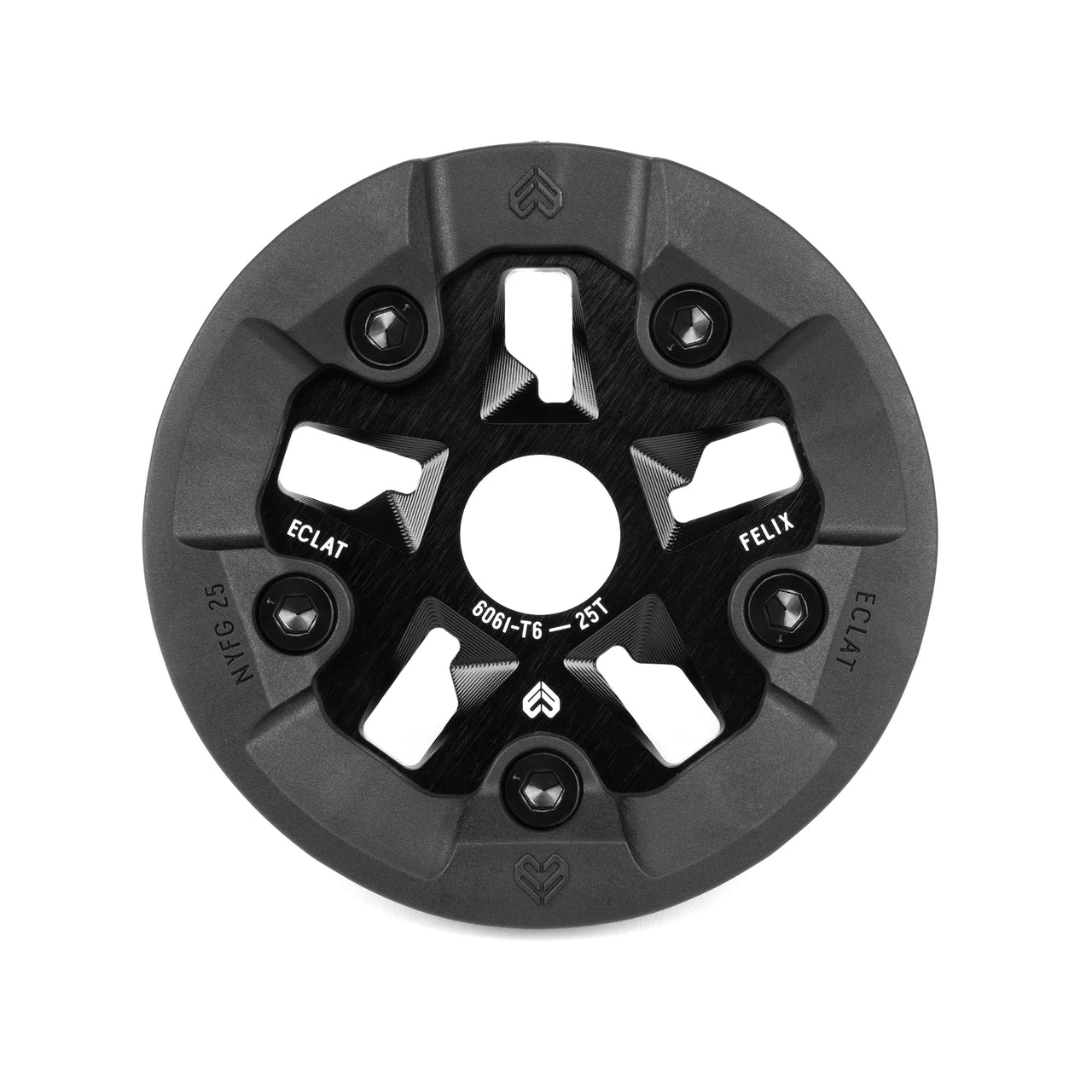 Eclat Felix Guard Kettenblatt / Sprocket 25T Black