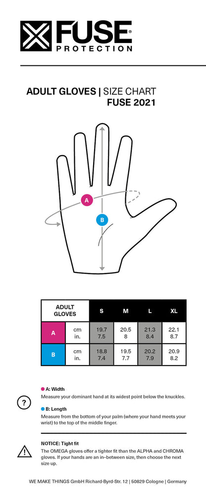 Fuse Omega Handschuhe / Glove