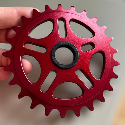 Profile Racing Spline Drive 19mm Kettenblatt / Sprocket 25T Red