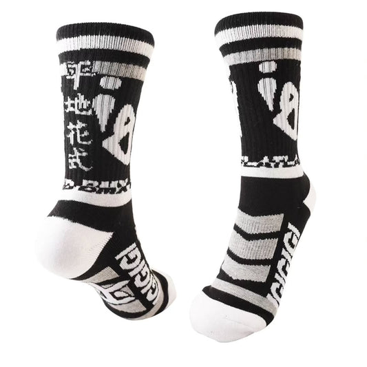 IGI Flatland Socks Black/White