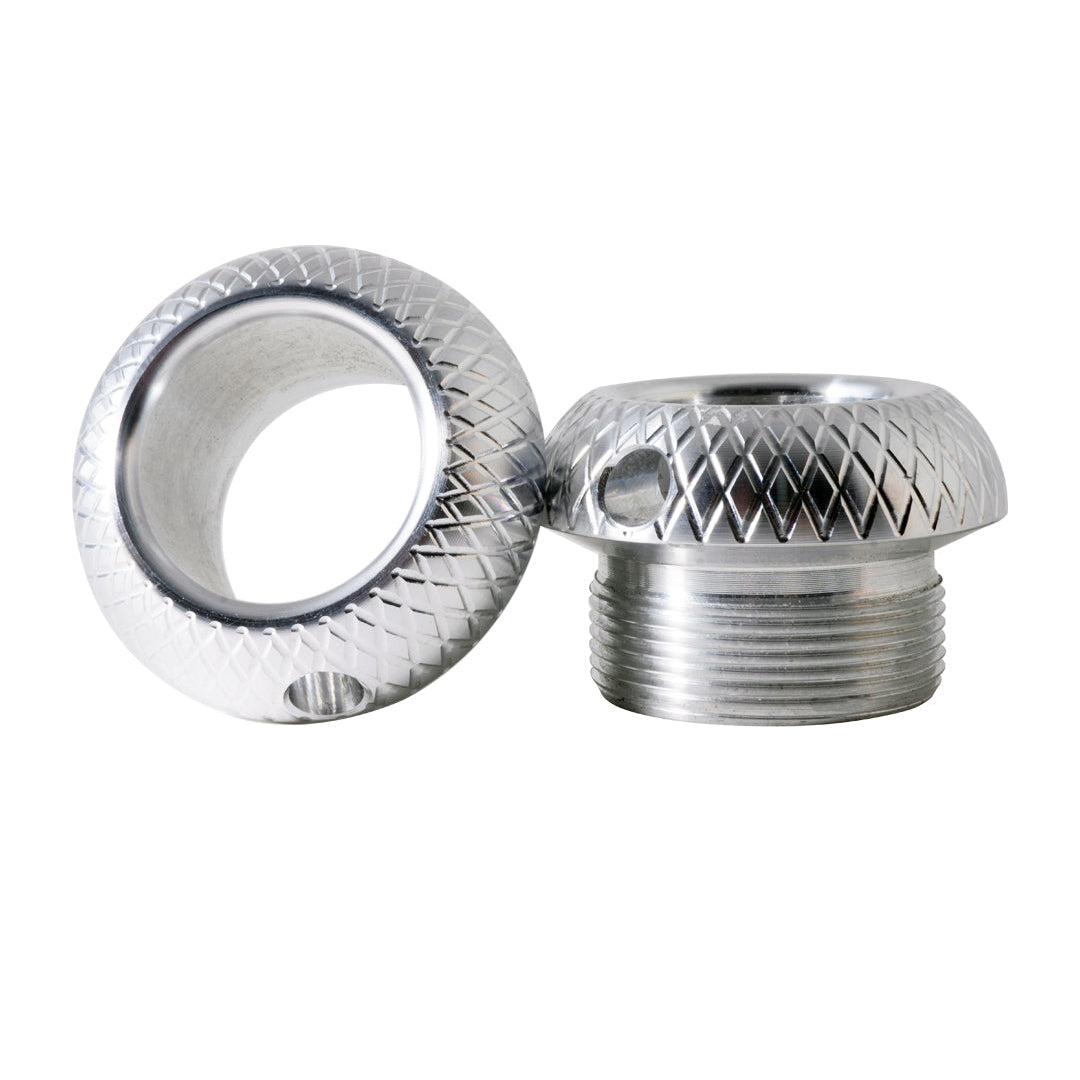 KNURLEDHOLLOW7075SILVERCAPS