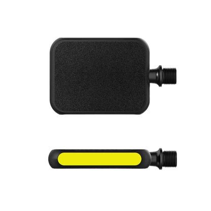 Moto Micro Black/Yellow Flatland Pedals