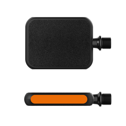 Moto Micro Black/Orange Flatland Pedals