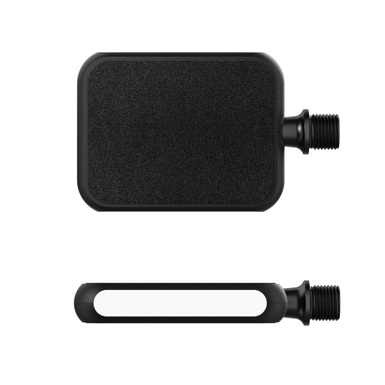 Moto Micro Black/White Flatland Pedals