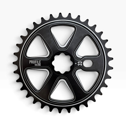 Profile Racing Sabre Universal Spline Drive Kettenblatt / Sprocket 33T Black