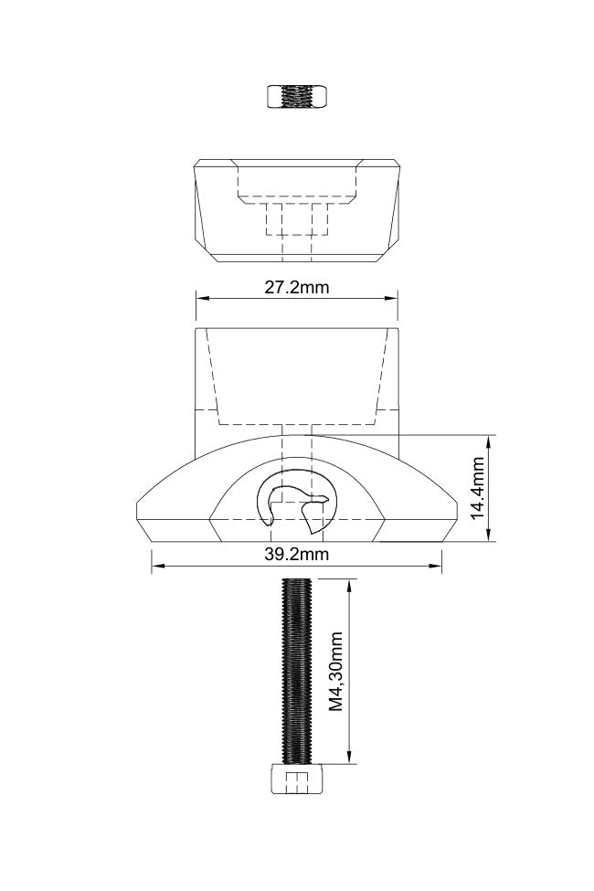 Trotul Forkend Black